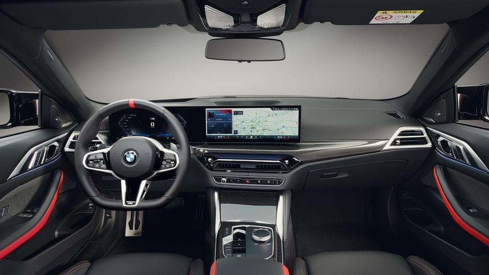 Modern car interior background